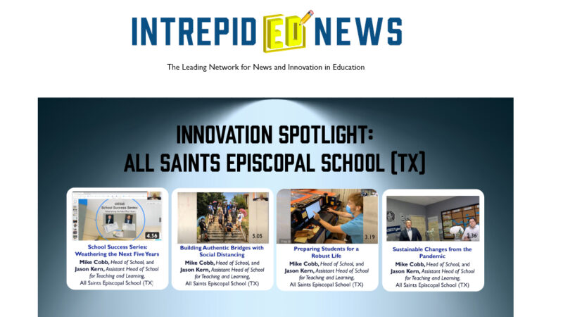 
											  Innovation Spotlight: All Saints Episcopal School (TX) 							