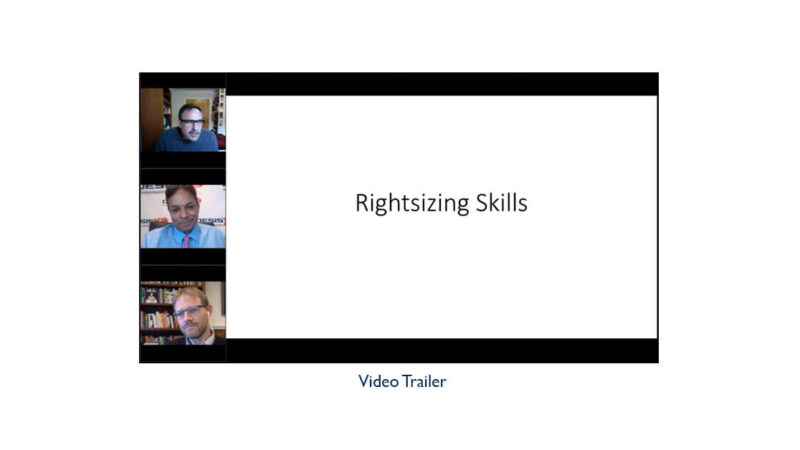 
											  Rightsizing Skills Finding Goldilocks Zone Between the Trivial and Obscure video traler 							