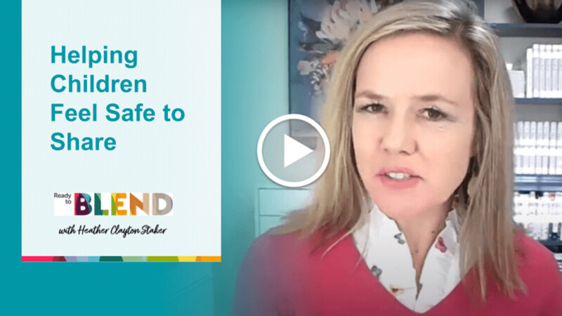 
											  Helping Children Feel Safe To Share | Today’s Class | Heather Clayton Staker							