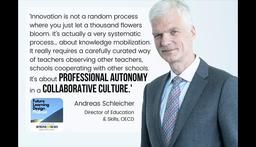 On Reconciling Tensions and Dilemmas in Global Education — A Conversation with Andreas Schleicher | Tim Logan  | 5 Min Read