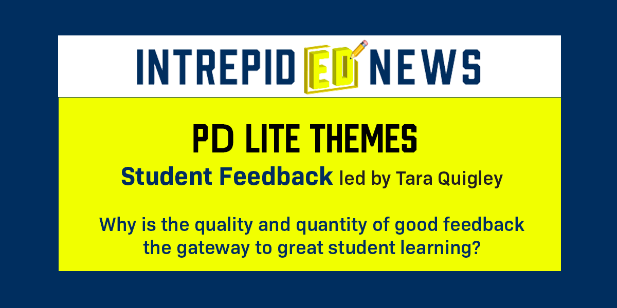 Student Feedback PD Lite 