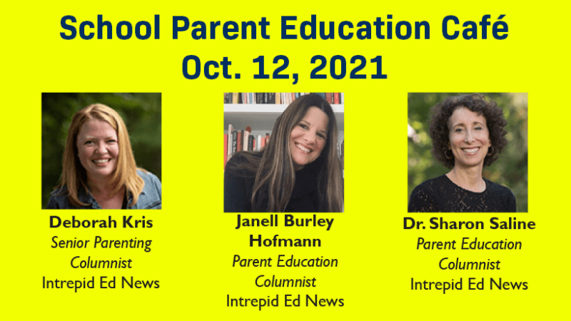 
											  School Parent Education Café on Oct. 12, 2021 							