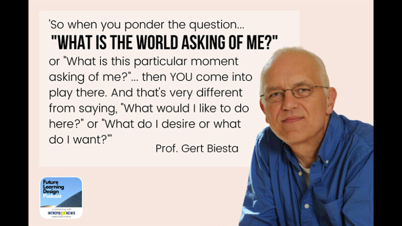 
											  On World-Centred Education: A Conversation with Prof. Gert Biesta | Tim Logan							