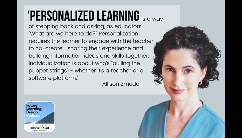 On Personalized Learning: A conversation with Allison Zmuda | Tim Logan 