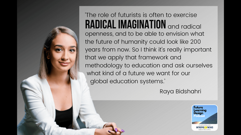 
											  On Futurism and Education: A Conversation with Raya Bidshahri | Tim Logan 							