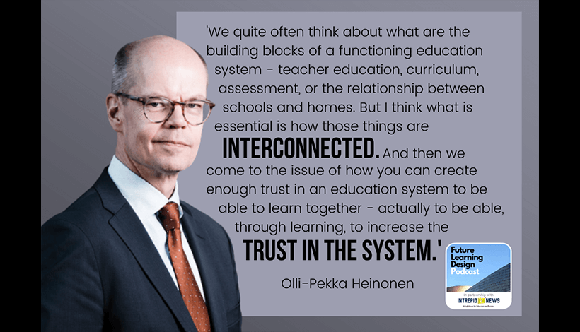 On Leading a Learning System: A Conversation with Olli-Pekka Heinonen | Tim Logan 