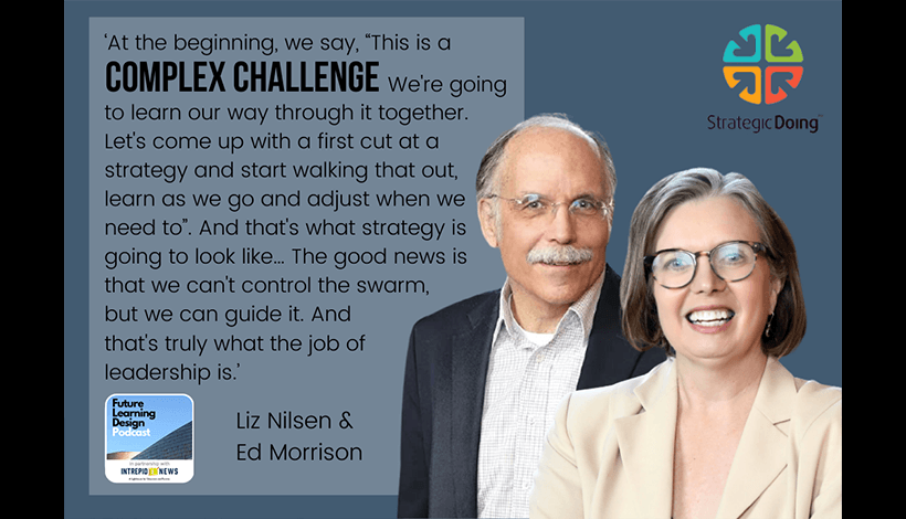 On Strategic Doing: A Conversation with Liz Nilsen and Ed Morrison | Tim Logan