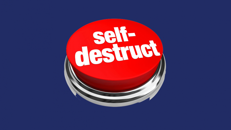 
											  self-destruct							