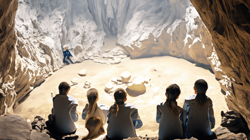 
											  Plato's cave							